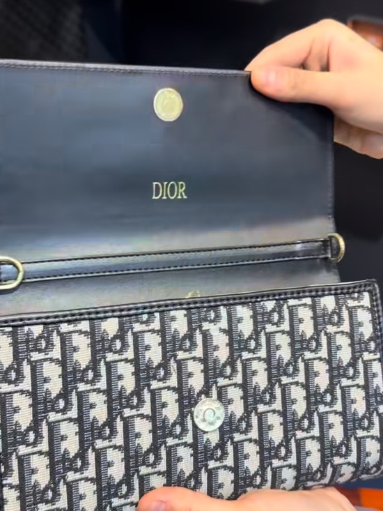 Dior Handbags - Dior Monogram blue and white crossbody bag